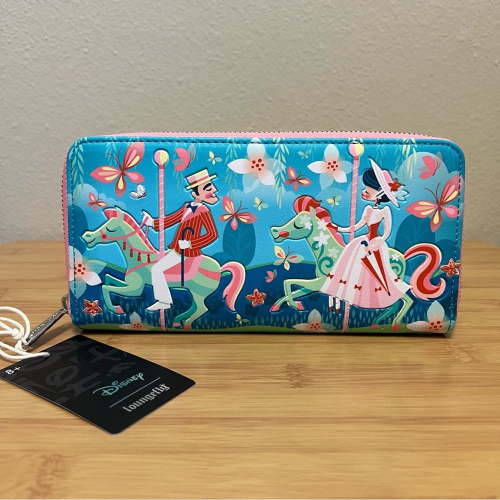 NWT - Loungefly Disney Mary Poppins Jolly Holiday Wallet